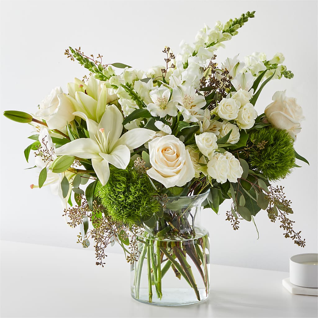 Fresh Linen Bouquet – CHARLIE'S FLOWERS & GOURMET BASKETS, Rahway NJ