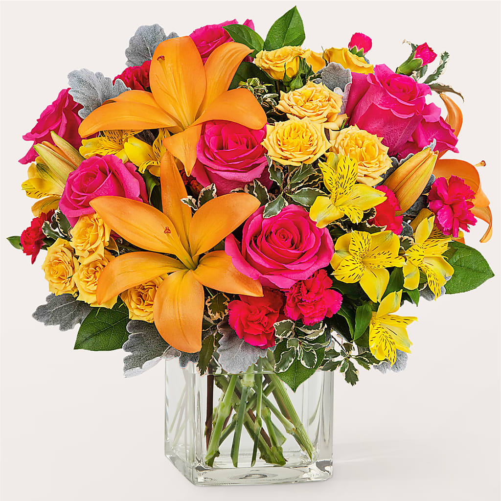To the Tropics Bouquet – CHARLIE'S FLOWERS & GOURMET BASKETS, Rahway NJ