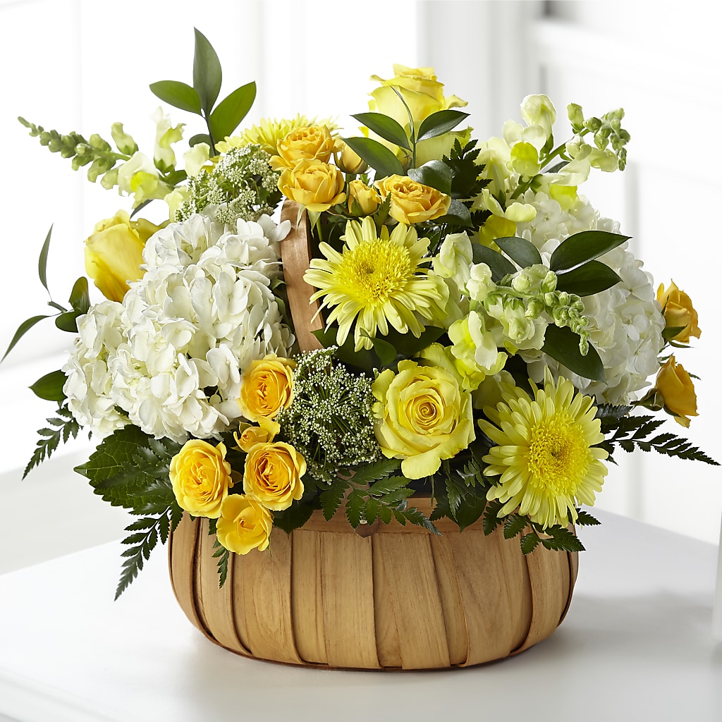 Rustic Remembrance Basket – CHARLIE'S FLOWERS & GOURMET BASKETS, Rahway NJ