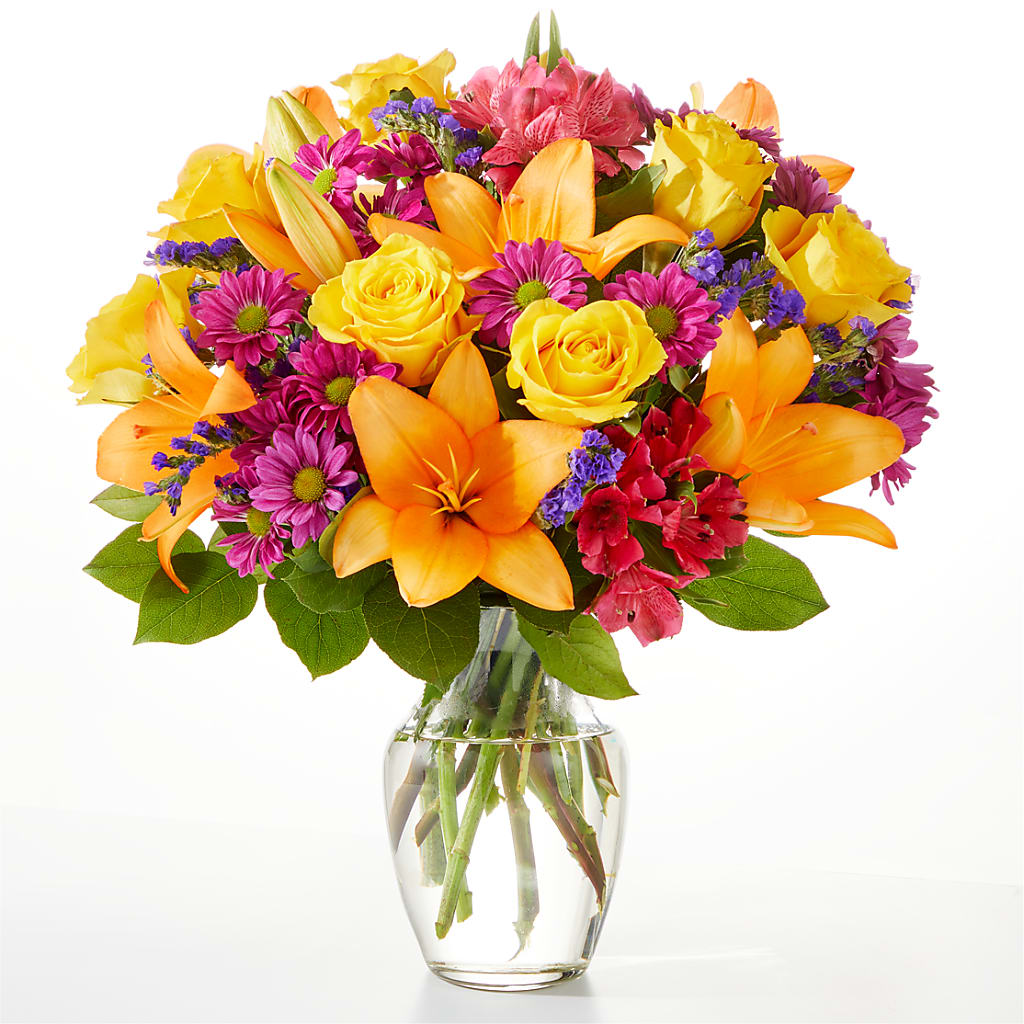 Colorful Visions Bouquet – CHARLIE'S FLOWERS & GOURMET BASKETS, Rahway NJ