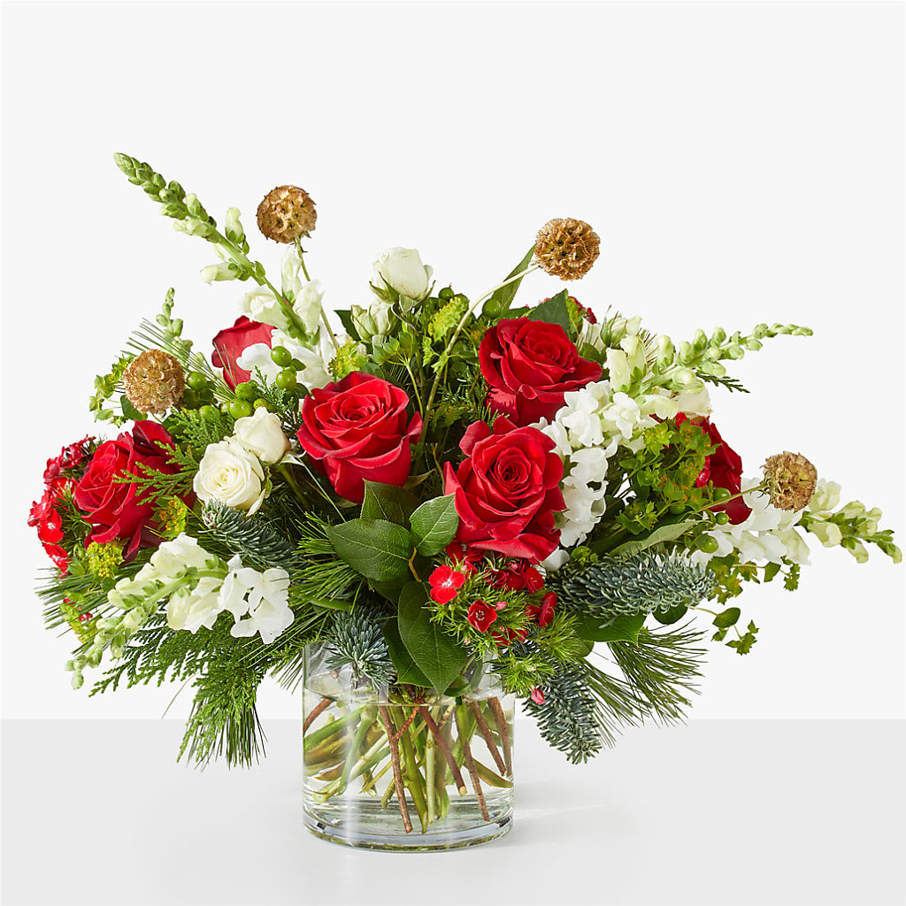 Deck the Halls Bouquet – CHARLIE'S FLOWERS & GOURMET BASKETS, Rahway NJ