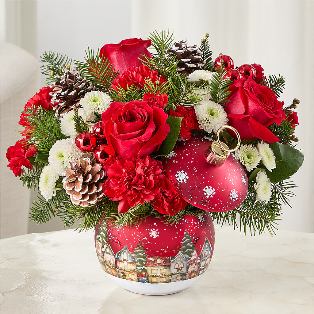Christmas Carols Ornament – CHARLIE'S FLOWERS & GOURMET BASKETS, Rahway NJ