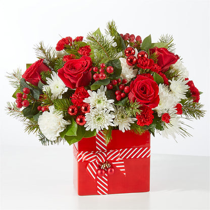 Presents Under the Tree Bouquet – CHARLIE'S FLOWERS & GOURMET BASKETS, Rahway NJ