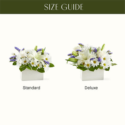 Beyond Blue Box Bouquet – CHARLIE'S FLOWERS & GOURMET BASKETS, Rahway NJ