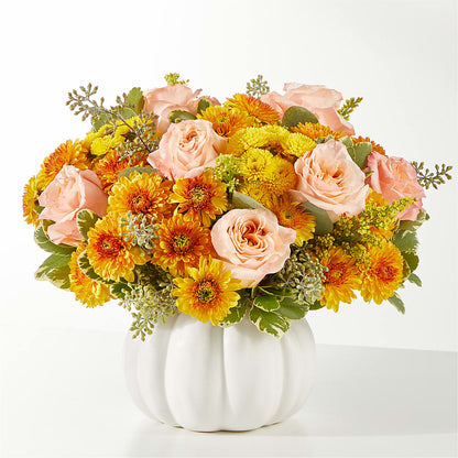 Peachy Pumpkin – CHARLIE'S FLOWERS & GOURMET BASKETS, Rahway NJ