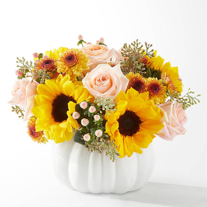Pumpkin to Talk About Bouquet – CHARLIE'S FLOWERS & GOURMET BASKETS, Rahway NJ