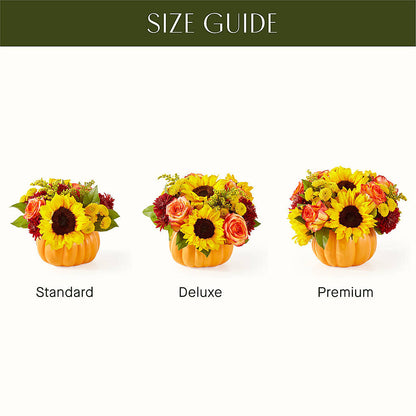 Golden Gourd Pumpkin Bouquet – CHARLIE'S FLOWERS & GOURMET BASKETS, Rahway NJ