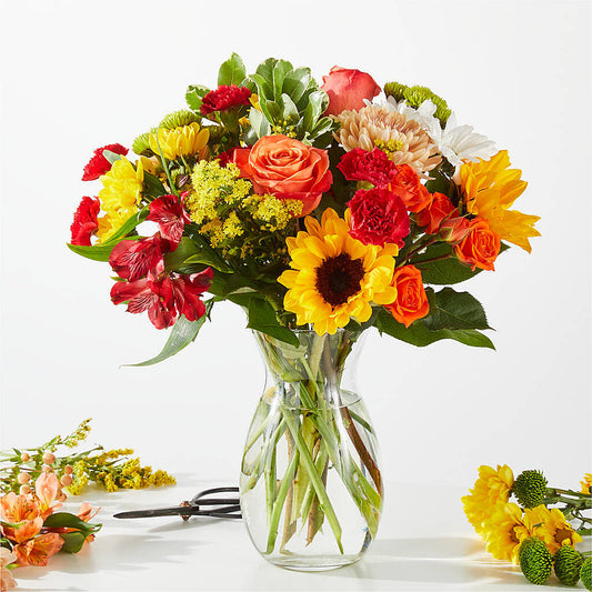 Fall Delight – A Florist Original – CHARLIE'S FLOWERS & GOURMET BASKETS, Rahway NJ