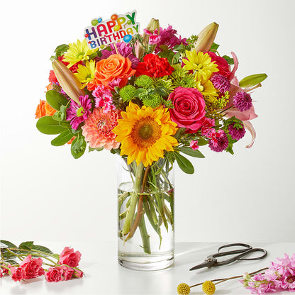 Cue the Confetti - A Florist Original – CHARLIE'S FLOWERS & GOURMET BASKETS, Rahway NJ