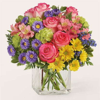 Candy Jar Bouquet – CHARLIE'S FLOWERS & GOURMET BASKETS, Rahway NJ