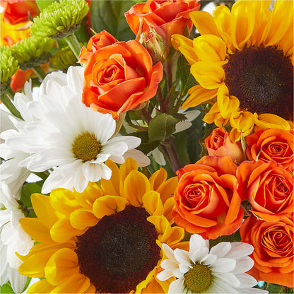 Sun-drenched Blooms Bouquet – CHARLIE'S FLOWERS & GOURMET BASKETS, Rahway NJ