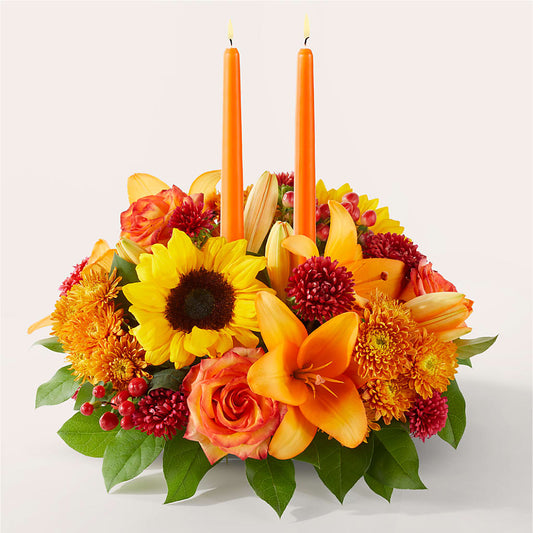 Grateful Centerpiece – CHARLIE'S FLOWERS & GOURMET BASKETS, Rahway NJ