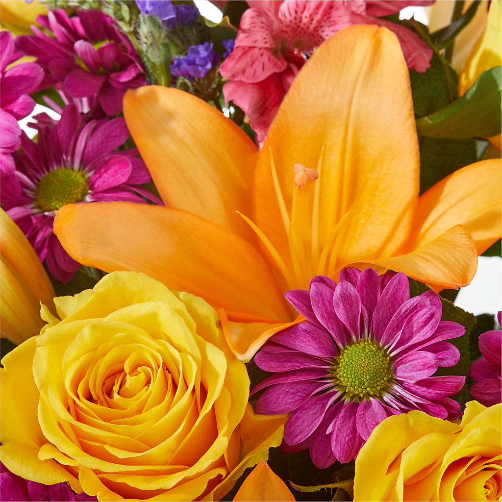 Colorful Visions Bouquet – CHARLIE'S FLOWERS & GOURMET BASKETS, Rahway NJ