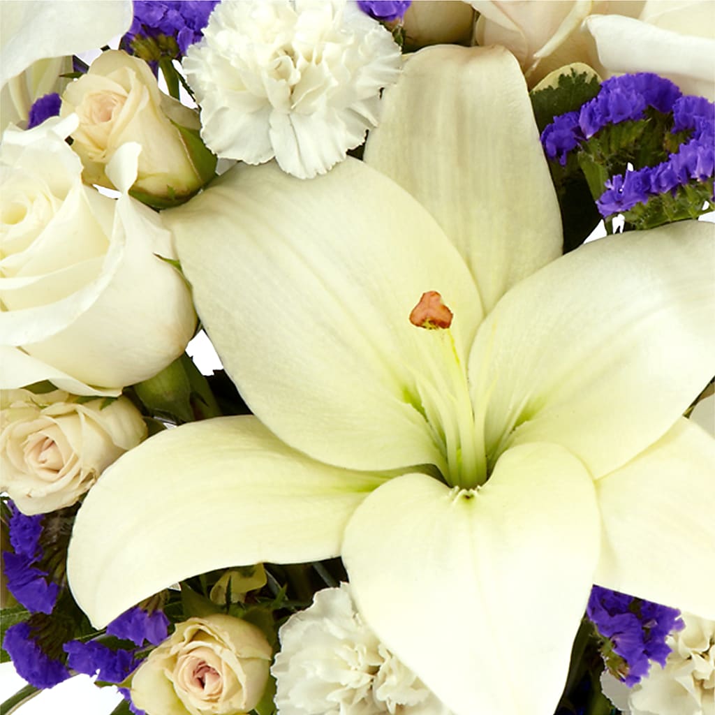 Sapphire Rush Bouquet – CHARLIE'S FLOWERS & GOURMET BASKETS, Rahway NJ